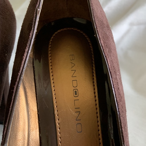 Peep Toe  platform with cool cross over buckle design - Picture 4 of 10